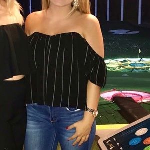 Off the shoulder top